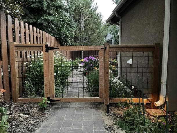Professional Cedar Fence Installation